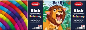 Obrazek Blok rysunkowy A3/16K kolorowy