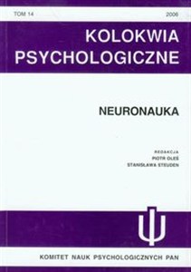 Obrazek Kolokwia Psychologiczne nr 14 Neuronauka