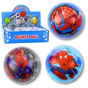 Obrazek Piłka piankowa 6,5cm Spiderman MIX