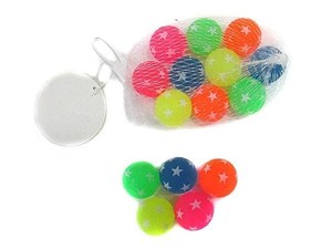 Obrazek Piłeczki kauczukowe 10szt