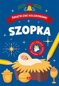 Obrazek Szopka. Świąteczne kolorowanki