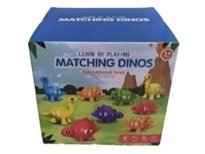 Picture of Gra Montessori: Dinozaury Literki 26el