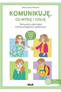 Obrazek Komunikuję, co myślę i czuję Karty pracy wspierające trening umiejętności społecznych