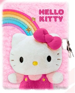 Obrazek Pamiętnik pluszowy Hello Kitty HK50140