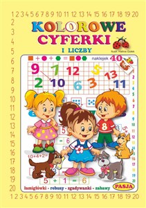 Obrazek Kolorowe cyferki i liczby