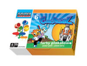 Obrazek Farby plakatowe 6 kolorów