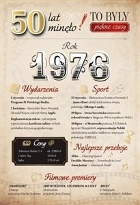 Obrazek Karnet Urodziny 50