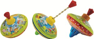 Obrazek Kolorowy bączek, zabawka dźwiękowa