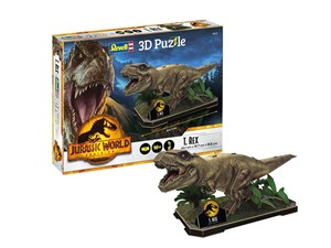 Obrazek Puzzle 3D 54 Jurassic World Dominion - T-Rex