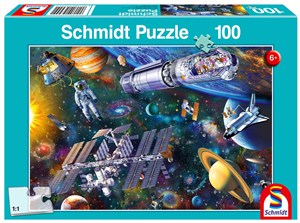 Obrazek Puzzle 100 Przestrzeń kosmiczna 111708