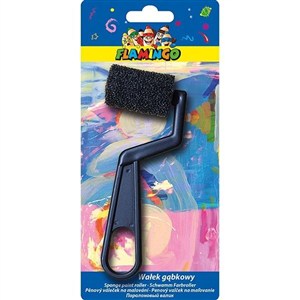 Obrazek Wałek gąbkowy gładki czarny