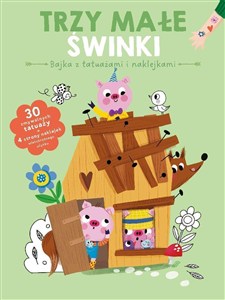 Obrazek Trzy świnki. Bajka z tatuażami i naklejkami