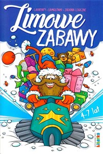 Obrazek Zimowe Zabawy. Łamigłówki, labirynty... 4-7 lat