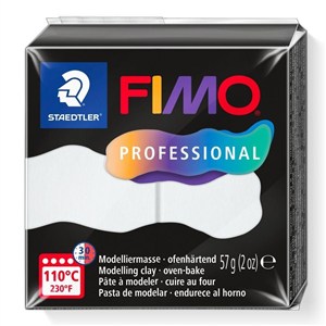 Obrazek Masa termoutwardzalna Fimo 57g biały