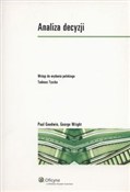 Książka : Analiza de... - Paul Goodwin, George Wright