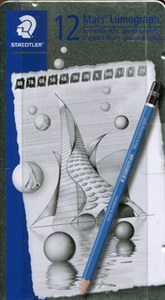 Obrazek Ołówek Lumograph 8B-2H 12 sztuk