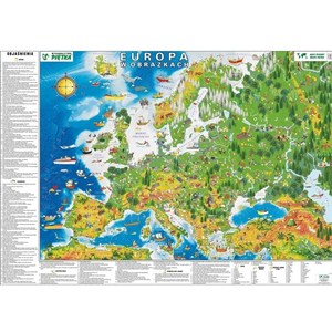 Obrazek Mapa Europy w obrazkach