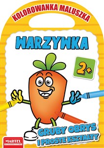 Obrazek Warzywka. Kolorowanka maluszka