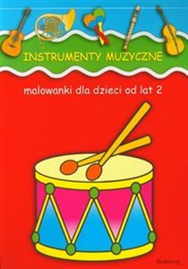 Obrazek Instrumenty muzyczne Malowanki dla dzieci od lat 2
