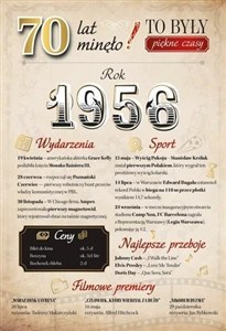 Picture of Karnet Urodziny 70