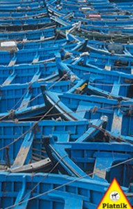 Picture of Puzzle Piatnik Błękitne łódki 1000