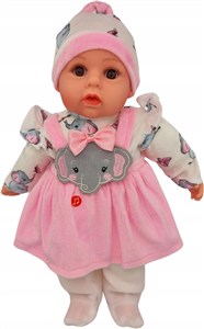 Picture of Lalka bobas mówi i śpiewa 45cm