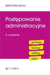 Picture of Postępowanie administracyjne Pytania. Kazusy. Tablice. Testy