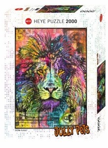 Obrazek Puzzle 2000 Lew, Jelly Pets