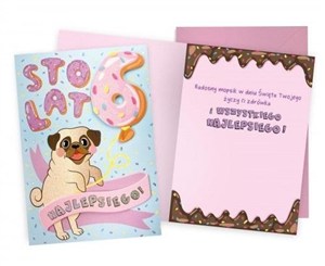 Picture of Karnet Urodziny 6 piesek