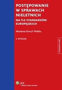 Picture of Postępowanie w sprawach nieletnich Na tle standardów europejskich