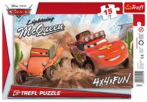 Picture of Puzzle Ramkowe Wyścig na pustyni 15