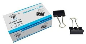 Obrazek Spinacz clip 25mm 12szt