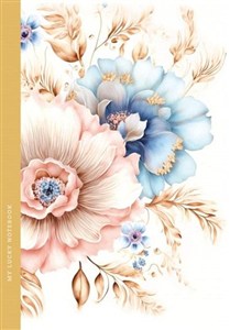 Obrazek Notatnik 105x165/64K kratka kwiaty FRESH