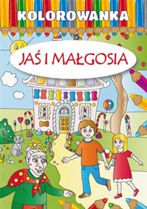 Obrazek Kolorowanka. Jaś i Małgosia