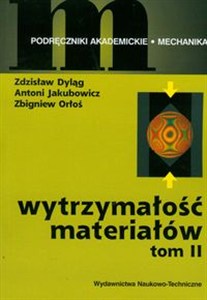 Obrazek Wytrzymałość materiałów Tom 2