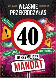 Picture of Karnet Urodziny 40