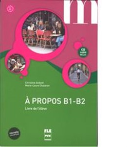 Obrazek A propos B1-B2 Livre de l'eleve + CD
