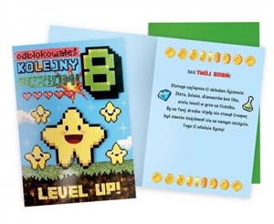 Picture of Karnet Urodziny 8 level up
