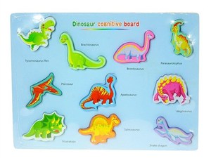 Picture of Układanka puzzle drewniane dinozaury