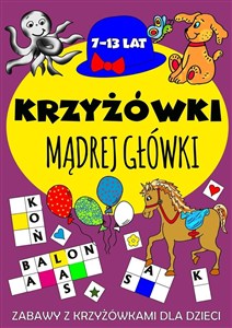 Obrazek Krzyżówki mądrej główki 7-13 lat