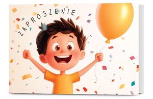 Picture of Zaproszenie Urodziny (10szt)