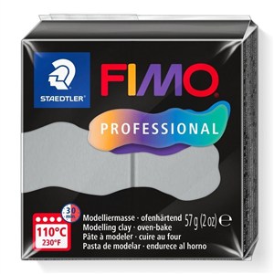 Obrazek Masa termoutwardzalna Fimo 57g jasnoszary