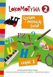Obrazek Lokomotywa 2 Czytam i poznaję świat Podręcznik Część 1 Szkoła podstawowa