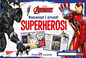 Obrazek Rozwiąż i zmaż! Superherosi. Marvel Avengers
