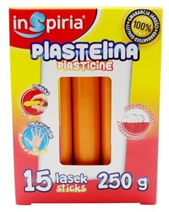 Picture of Plastelina pomarańczowa 15 lasek 250g