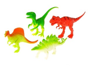 Obrazek Dinozaury 4szt