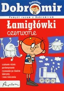 Obrazek Pomysłowy Dobromir Łamigłówki czerwone Pomyśl razem z Dobromirem