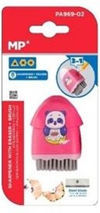 Picture of Temperówka z gumką panda MIX