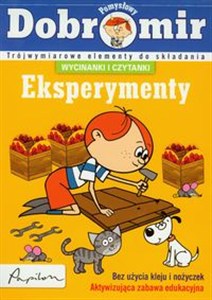 Obrazek Pomysłowy Dobromir Eksperymenty Wycinanki i czytanki Trójwymiarowe elementy do składania