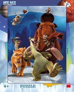 Picture of Puzzle 40 Ramkowe Epoka Lodowcowa: Popłoch DINO